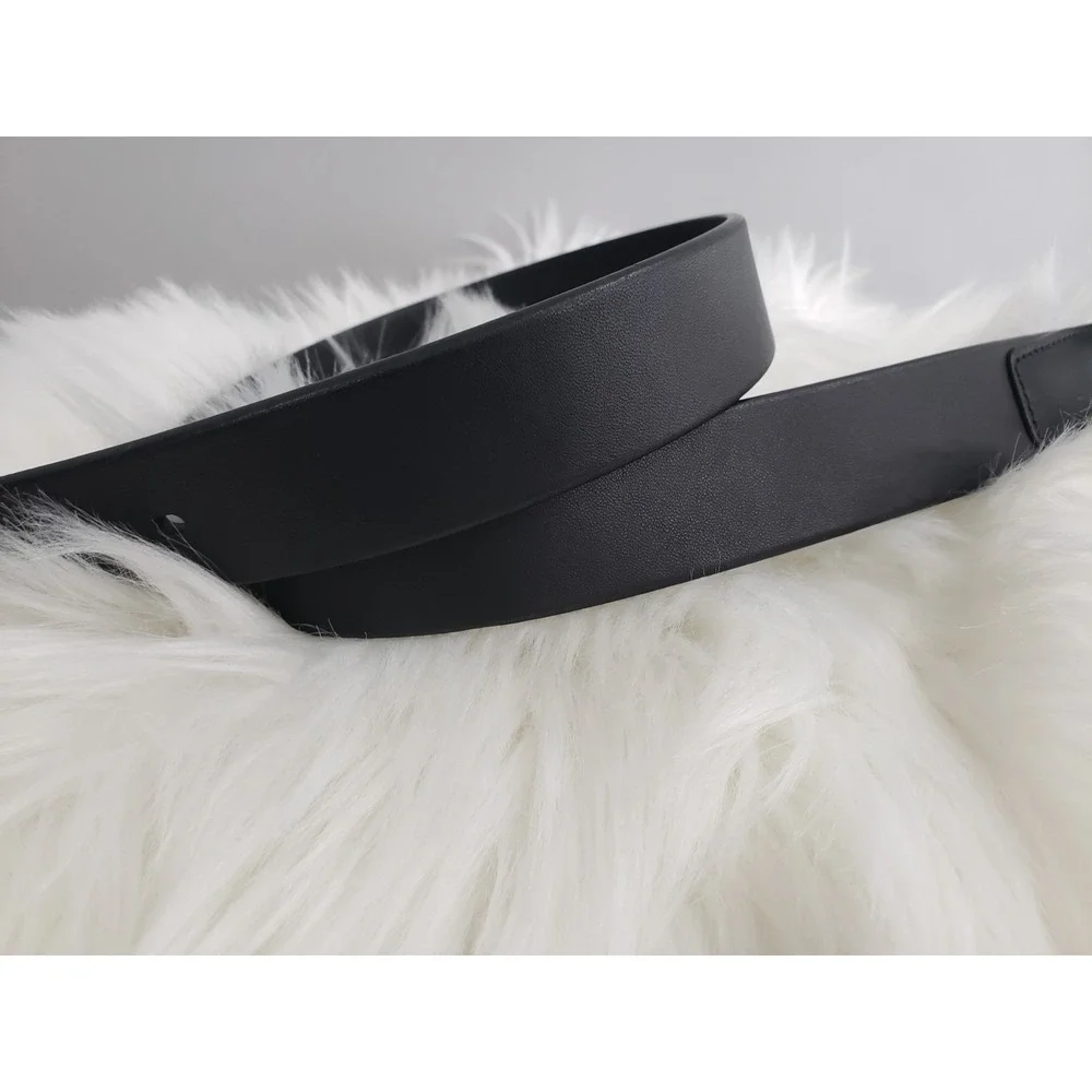 Perry Ellis Men's Size 30 Black Leather‎ Belt